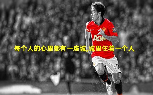 每个人的心里都有一座城,城里住着一个人