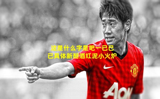 这是什么字是吧一已已已具体新醅酒红泥小火炉